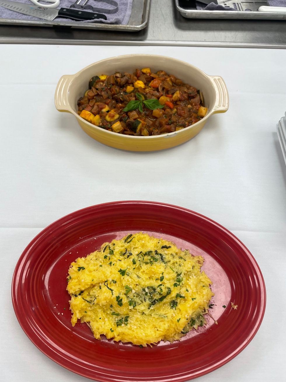 Ratatouille, Spaghetti Squash
