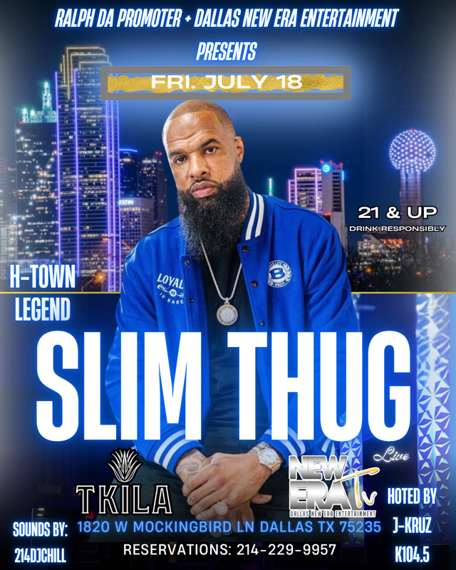 Slim Thug Concert