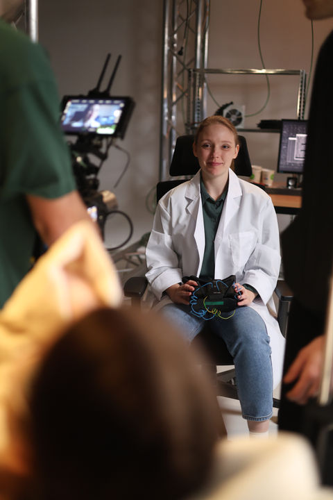 Kurzfilmdreh Aridfield Shortfilm Translate, AI, SciFi, Filmproduktion in Erfurt, Thüringen 