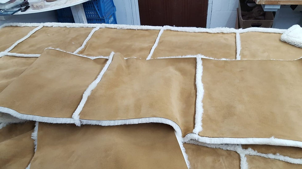 Thumbnail: Luxury Sheepskin Blanket Throw