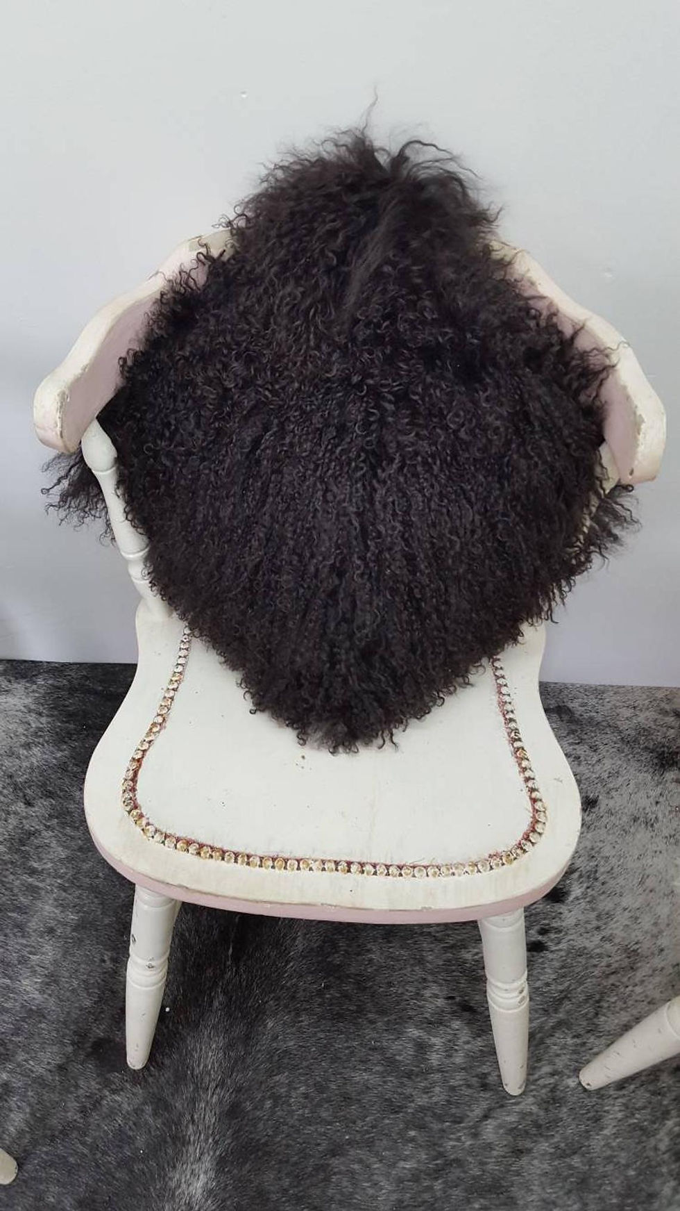 Thumbnail: Mongolian Sheepskin cushions covers 3 sizes