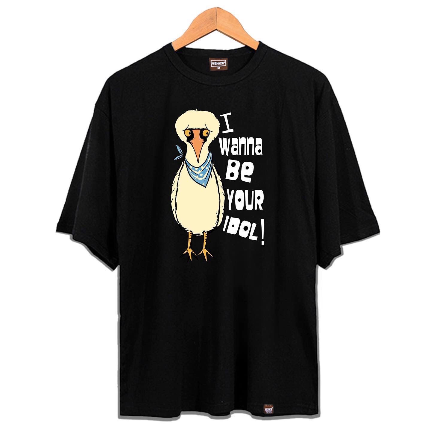 I Wanna Be Your Idol Oldschool Oversize T-Shirt