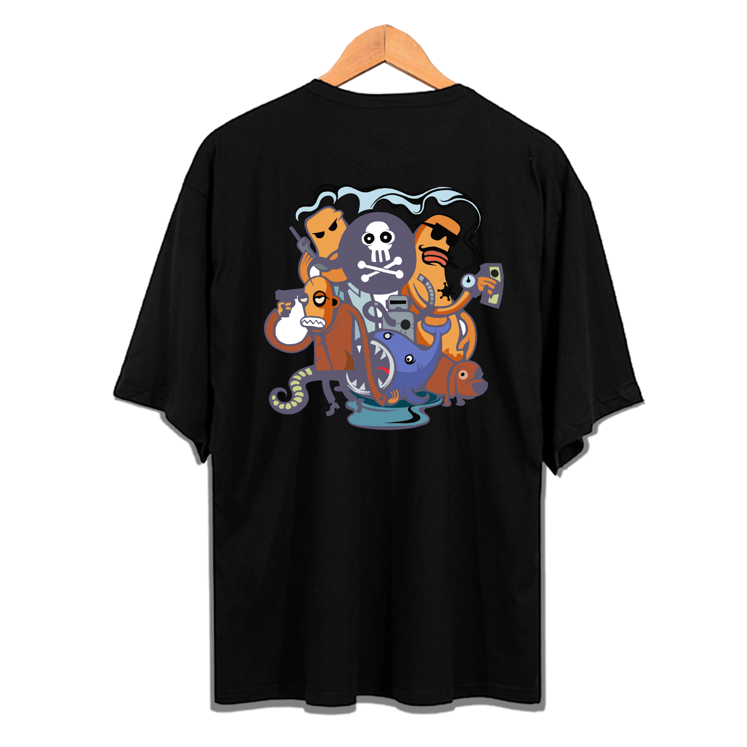 Venice Oversize Kamikaze’Crew💀 Unisex T Shirt