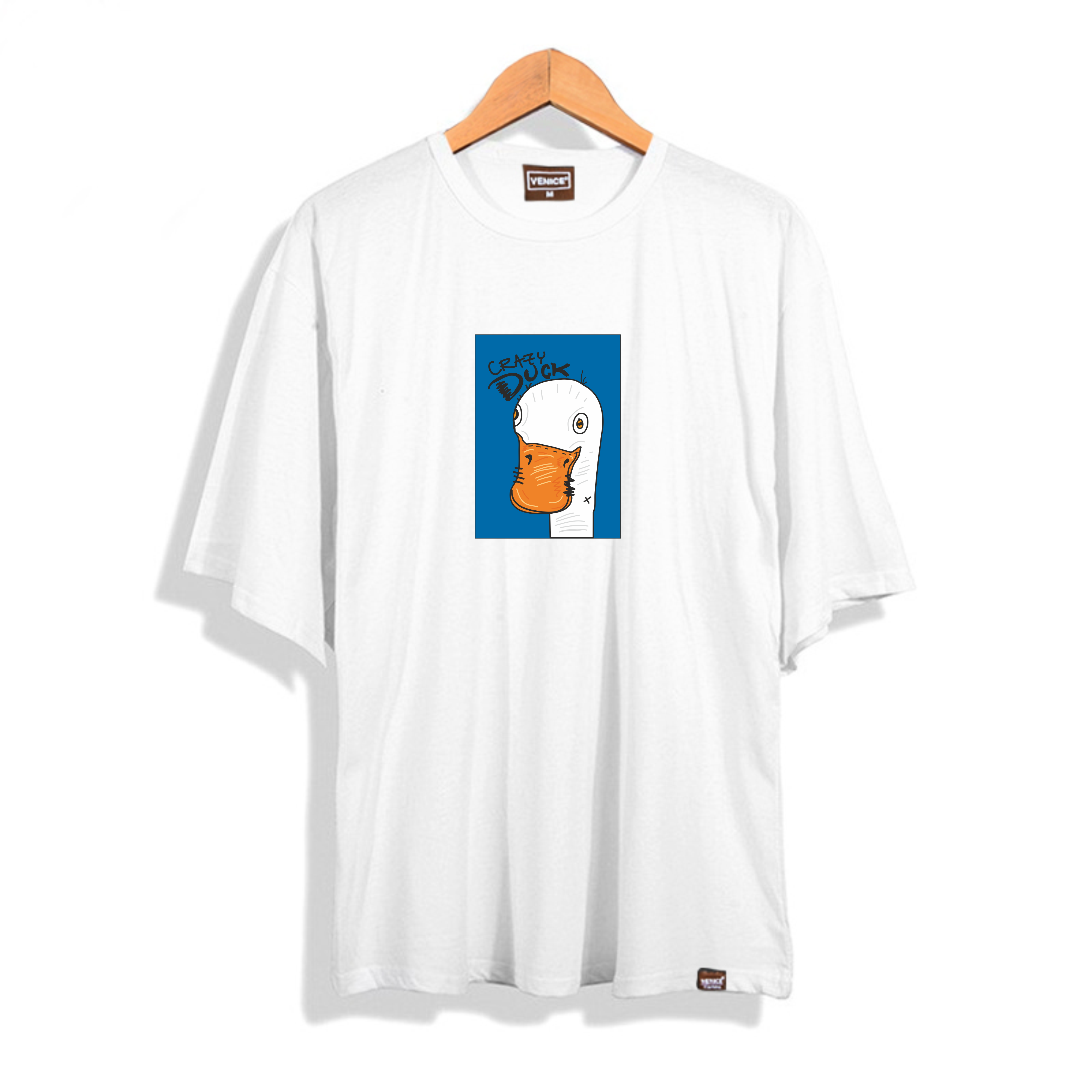 Crazy Duck Oldschool Oversize Unisex T-Shirt