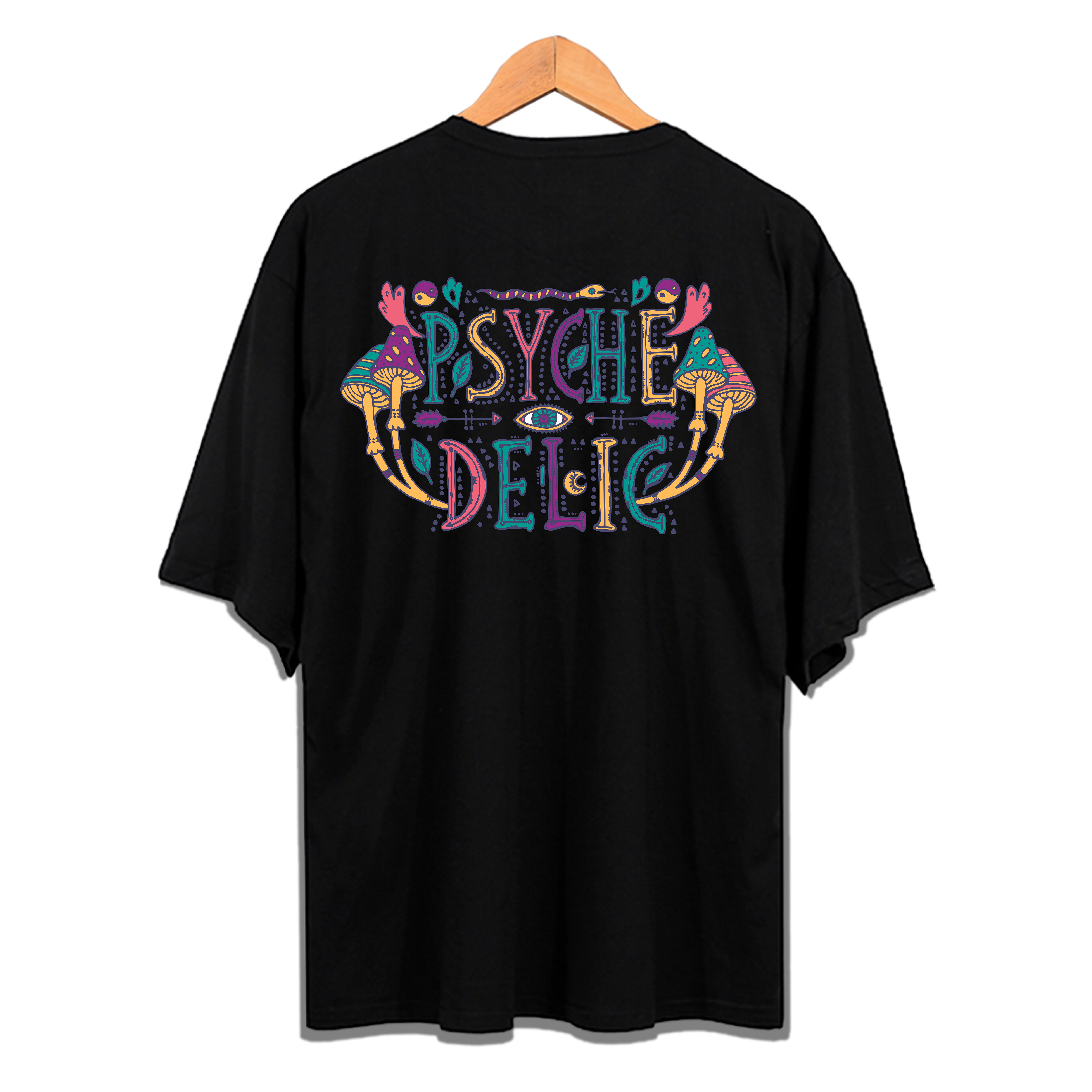 Oversize Venice Psychedelic Unisex T-Shirt