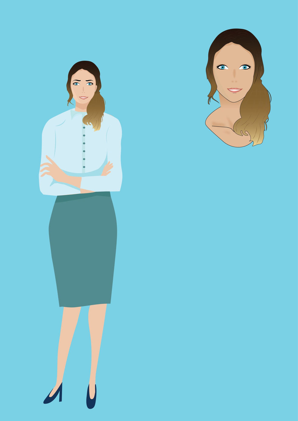 Character Sketch - Woman - 01