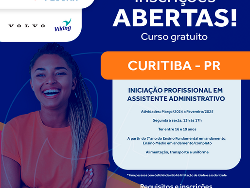 Projeto PESCAR - Inscrições abertas!
