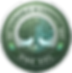 Green emblem featuring a tree with circuitry branches, labeled "Sustainable AI Commitment." Text: "One Sol, Local Mode - Climate Responsibility."