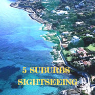 Visite guidée en voiture de 5 banlieues différentes de l'Attique en Grèce