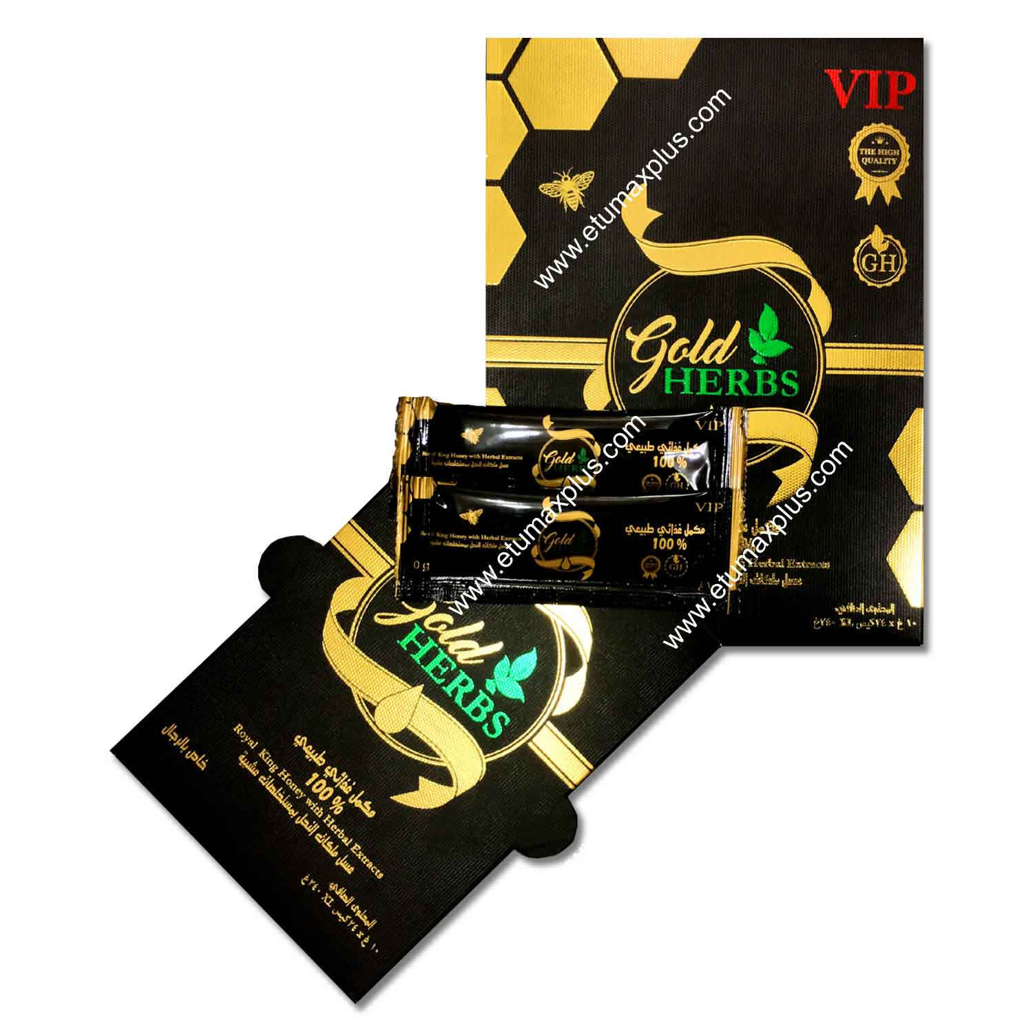 Gold Herbs Honey (10 g × 24)