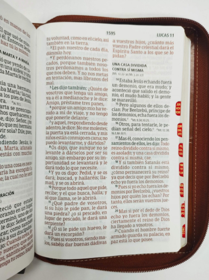 Miniatura: BIBLIA RVR1960 LETRA GIGANTE TAMAÑO MANUAL