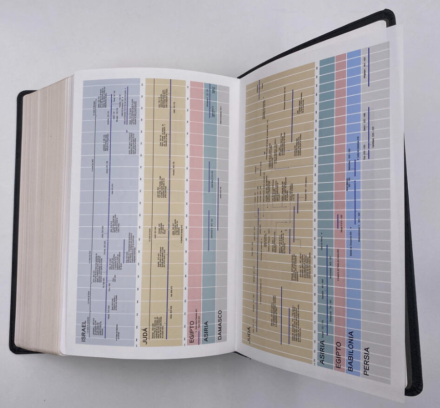 Miniatura: Biblia de estudio RVR77 Mensaje profético y escatológico