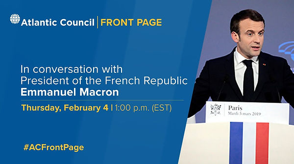 A conversation with French President Emm