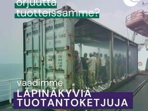 Yritysvastuudirektiivi on tärkeä askel kohti oikeudenmukaisempaa maailmaa