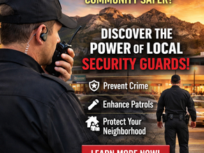 How Local Security Guard Services Near Chatsworth Reduce Crime Risks?