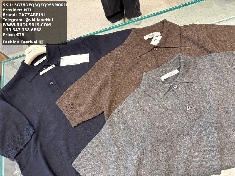 GAZZARRINI Men's Polo shirts