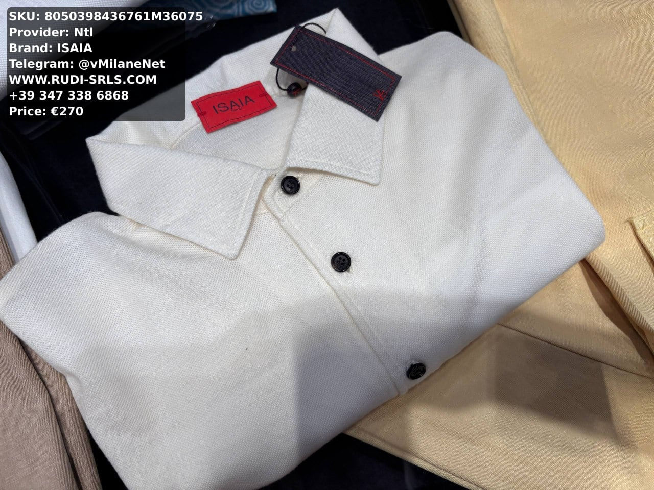 ISAIA Men's Polo shirts