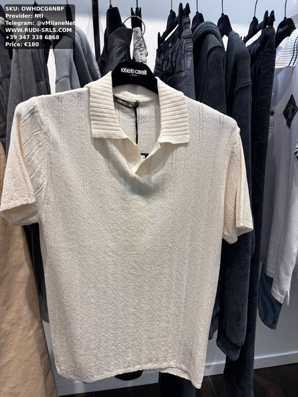 ROBERTO CAVALLI Men's Polo shirts