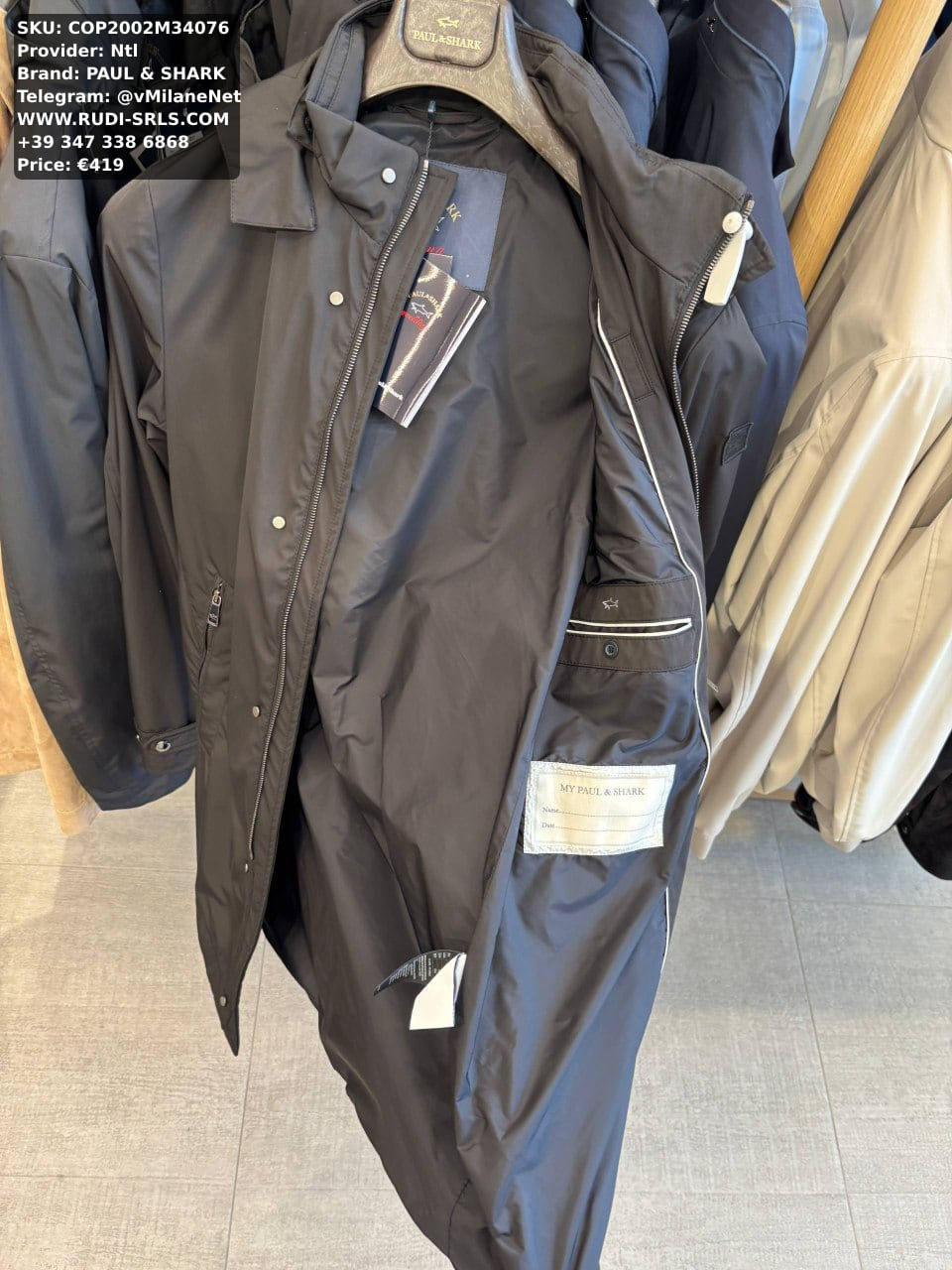 PAUL & SHARK Men's Jacket