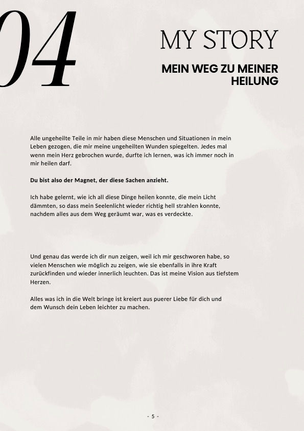 Miniaturbild: Meine persönliche Geschichte
