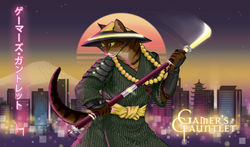 Neon Warrior Rhoxi Playmat