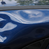 Car Dent Reflection