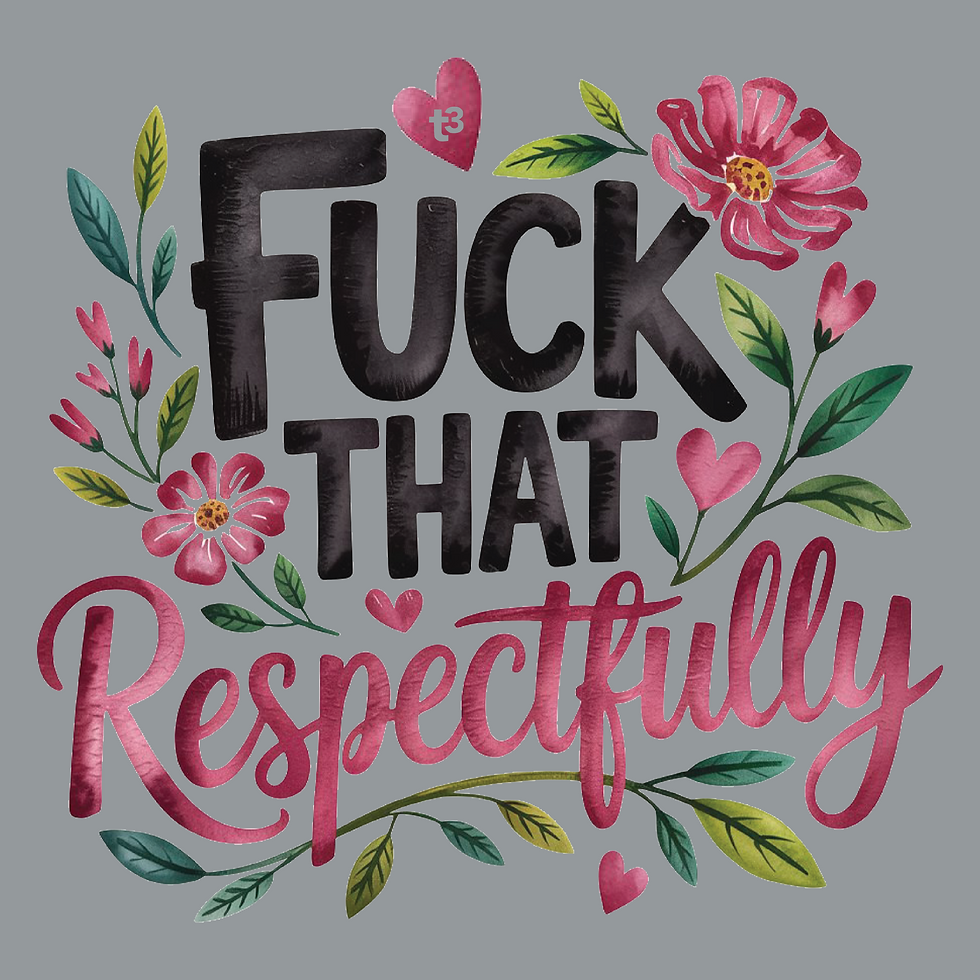 Thumbnail: FUCK THAT, Respectfully - T3 T-Shirt
