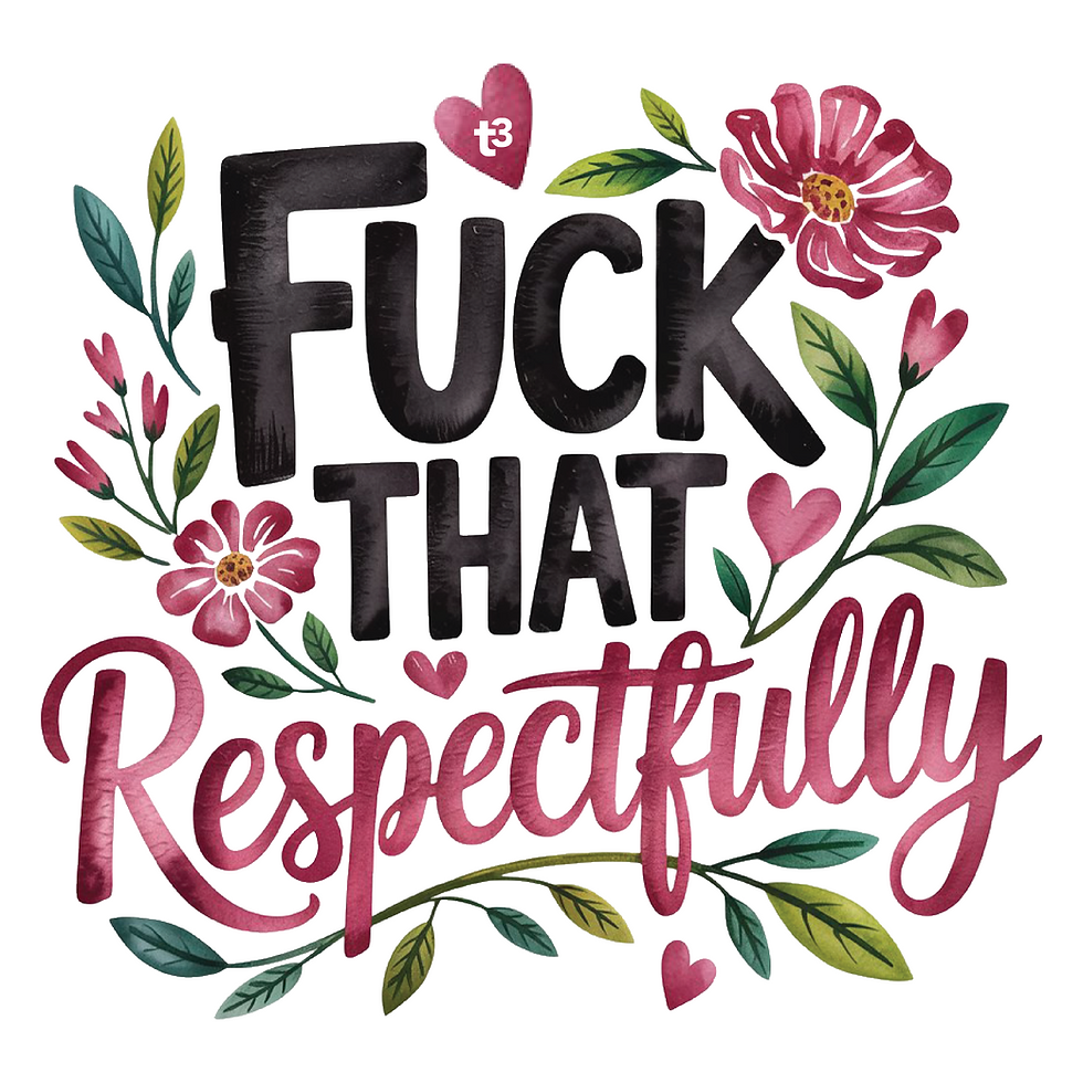 Thumbnail: FUCK THAT, Respectfully - T3 T-Shirt