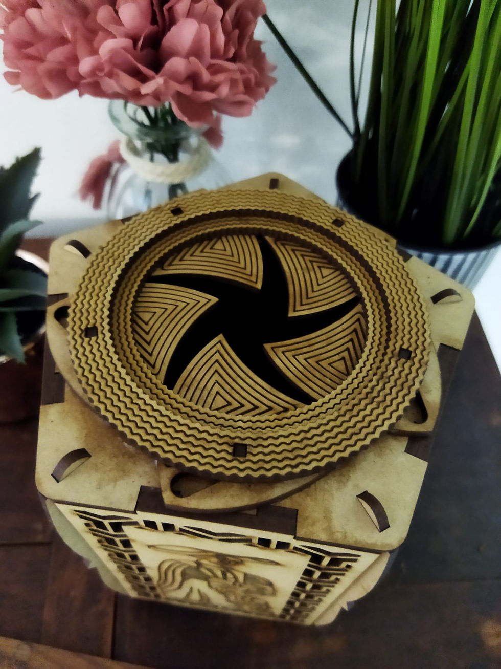 Miniatura: Iris box com dominó Tarot