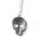 Thumbnail: Bling Skull Necklace Black, Gunmetal, Clear