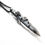 Thumbnail: Stainless Steel Bullet with Rose Necklace
