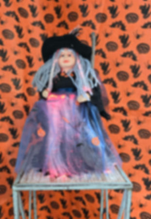 Vintage Fiber Optic Witch