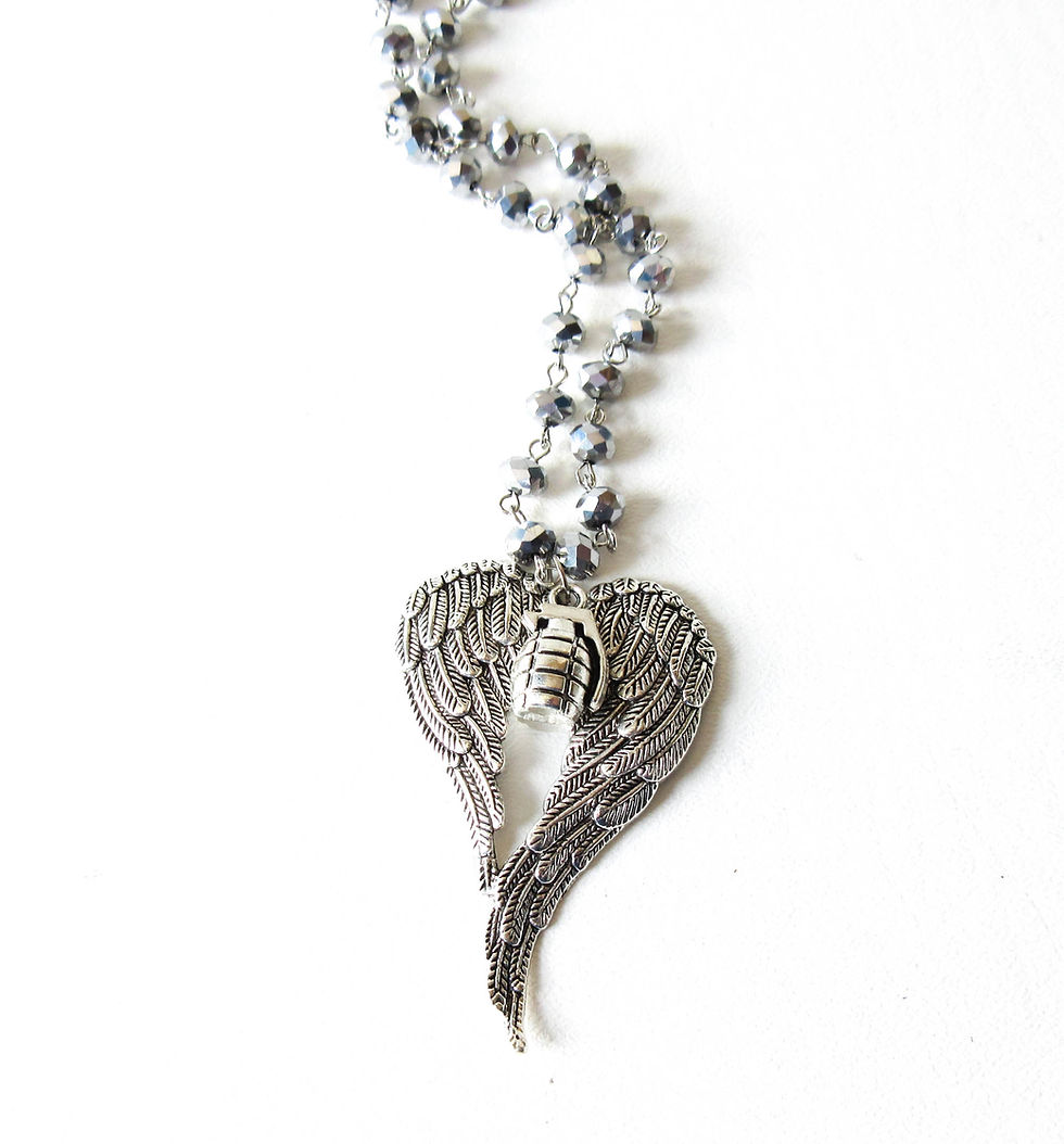 Thumbnail: The Angel Maker Necklace Gold or Silver