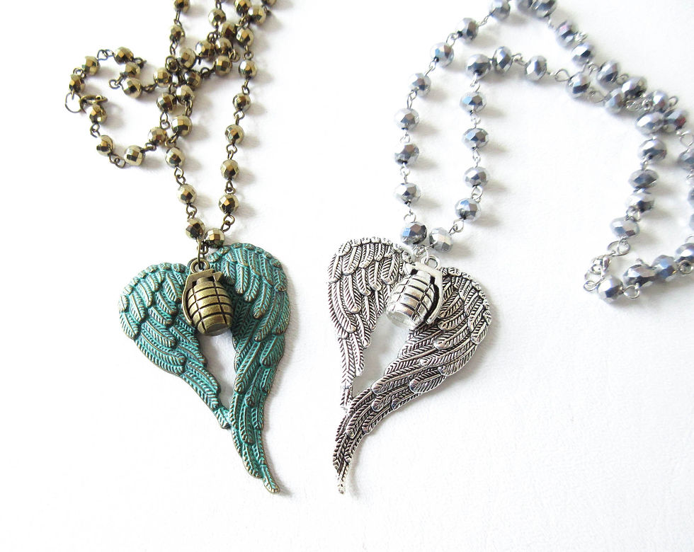 The Angel Maker Necklace Gold or Silver