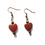 Thumbnail: Goldstone Heart Earrings