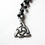 Thumbnail: Pewter Pendant Rosary Necklace