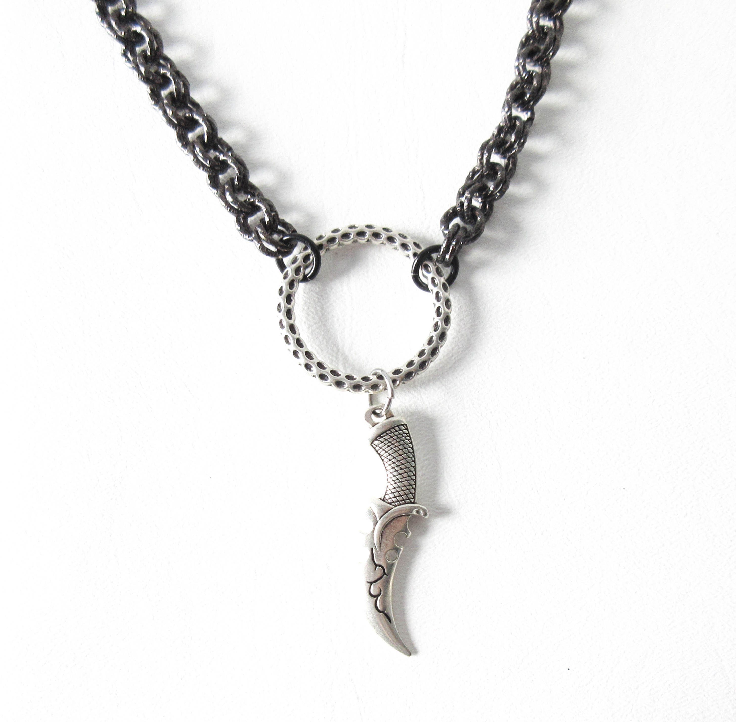 Dagger Bondage Necklace