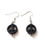 Thumbnail: Black Peace Sign Earrings