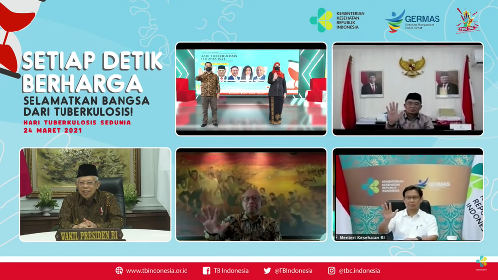 HTBS 2021: STPI, Subdit TB Kemenkes RI Bersama Mitra Selamatkan Bangsa Menuju Indonesia Bebas TBC