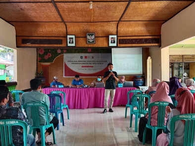 Sosialisasikan Rencana Strategis Desa Sesela sebagai Upaya Pencegahan dan Penanggulangan TBC Desa