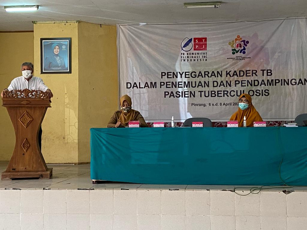 Semangati Kader TBC Komunitas, Bupati Pinrang: Terima Kasih Atas Kerja Nyatanya