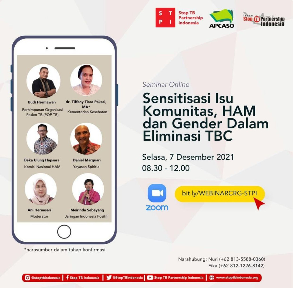 Sensitisasi Isu Komunitas, HAM dan Gender dalam Eliminasi TBC