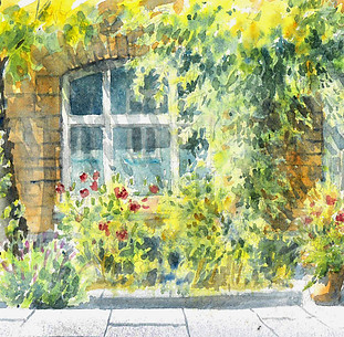 Urban sketching watercolour monik wolk 