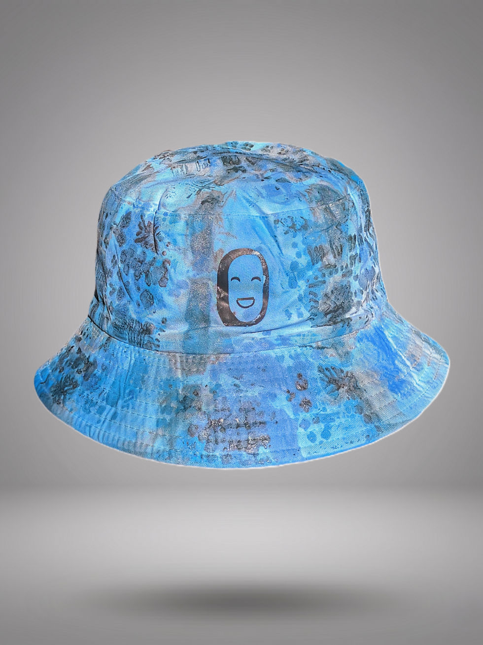 NYIANSU The Elemental hand-dyed streetwear bucket hat with metallic pigments