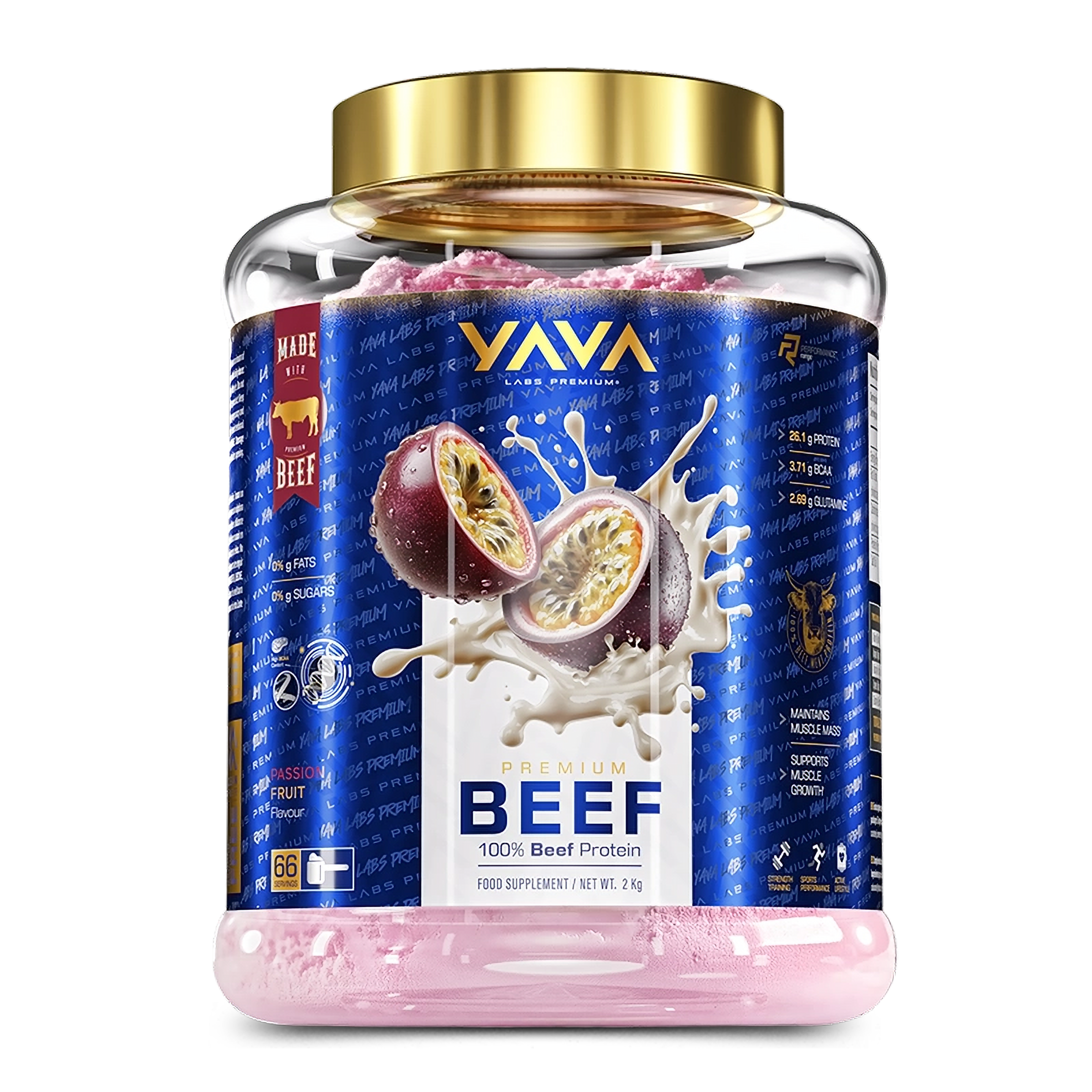Yava Labs Premium Beef Protein 2 kg