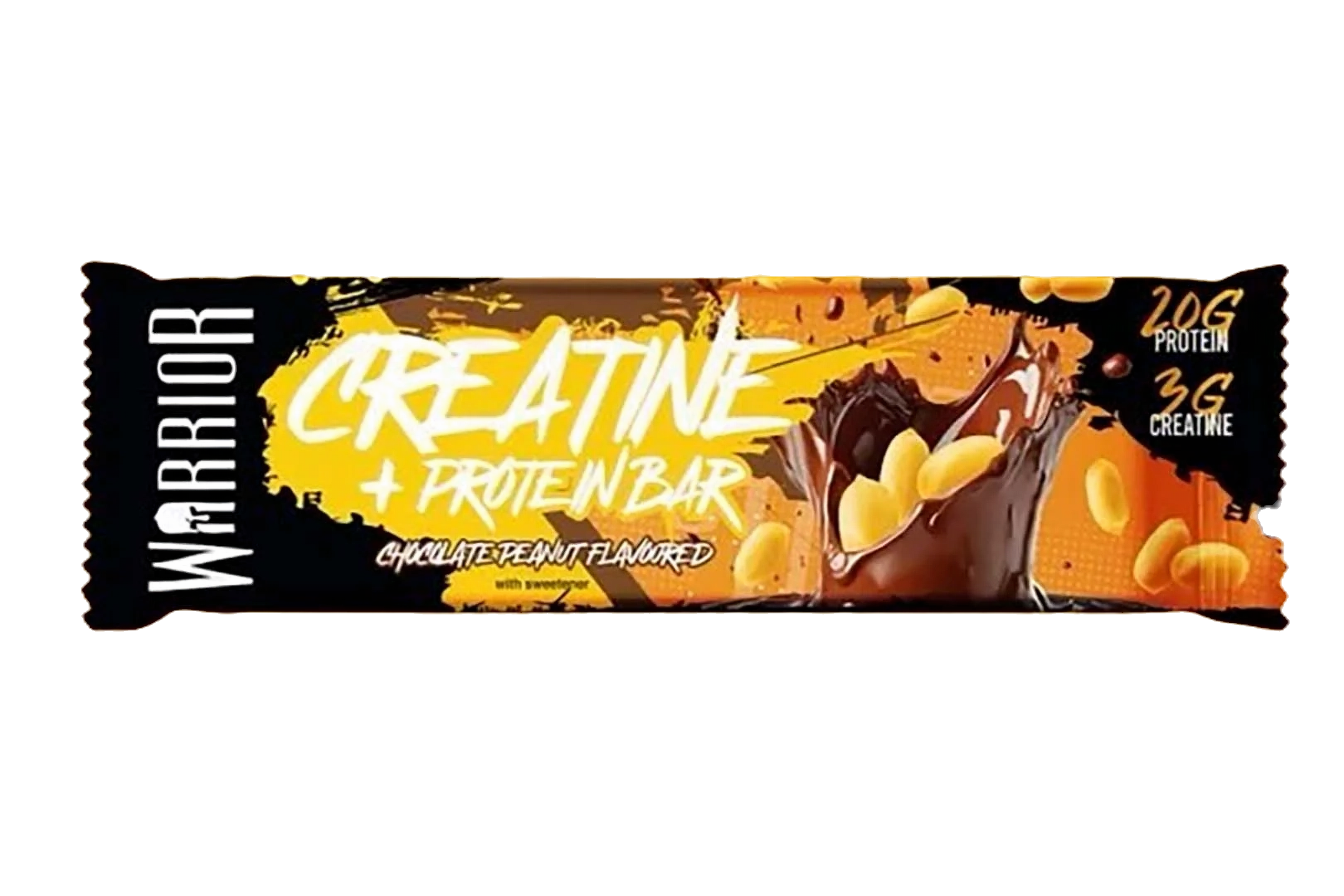 Warrior Creatine Protein Bar 75g Chocolate Peanut