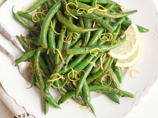Lemon Garlic Green Beans