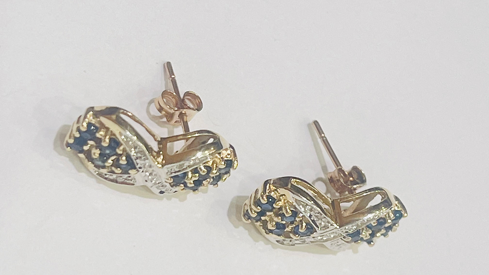 Thumbnail: Sapphire earring 