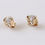 Thumbnail: Solitaire stud  diamond earring
