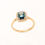 Thumbnail: Blue topaz ring